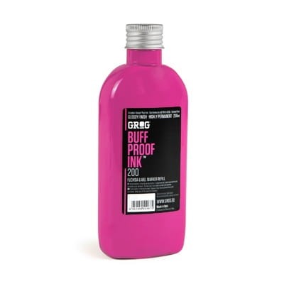Grog - Buff Proof Ink - Jellyfish Fuchsia - 200ml.jpg