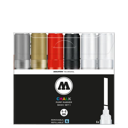 Molotow - Chalk Marker 4-8mm Basic Set 1 (200.474).png