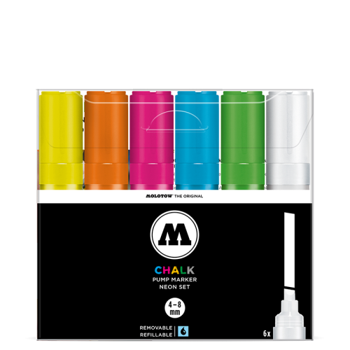 Molotow - Chalk Marker 4-8mm Neon Set (200.475).png