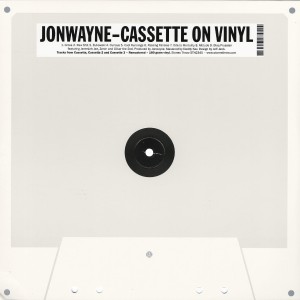Jonwayne "Cassette On Vinyl" 180 Gram LP