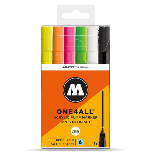 Molotow - One4All 127HS Neon Set.png