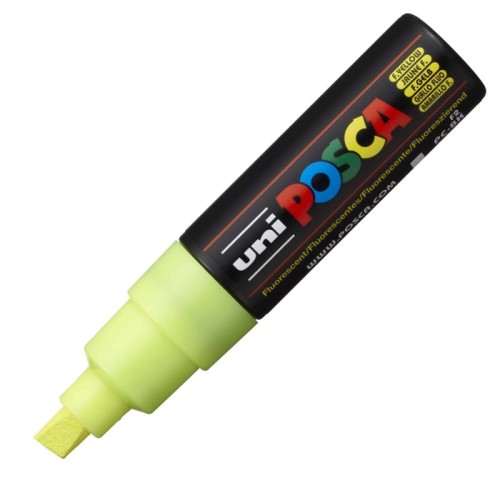 UniPOSCA - PC-8K Fluo Yellow - 8mm.jpg