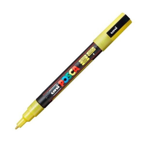 UniPOSCA - PC-3M Glitter Yellow - 0.9 - 1.3mm.jpg