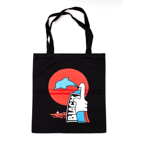 Montana Cans - Cotton Bag - Dolphin by Max Solca.jpg