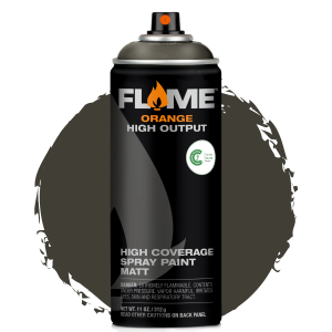 Flame Orange - FO-833  Stone Grey Dark - 400ml     