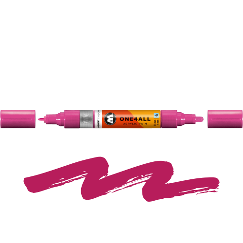 Molotow - One4All Acrylic Twin Magenta 232 - 1,5 mm  4 mm.png