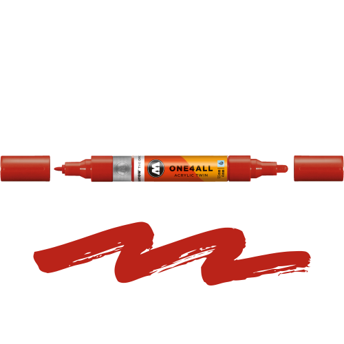 Molotow - One4All Acrylic Twin Raspberry Red 245 - 1,5 mm  4 mm (1).png