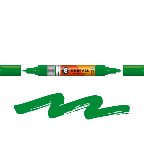 Molotow - One4All Acrylic Twin Clover Green 256 - 1,5 mm  4 mm.png