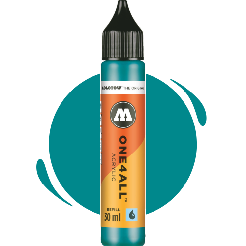 Molotow Refill - One4All 206 Lagoon Blue - 30ml.png