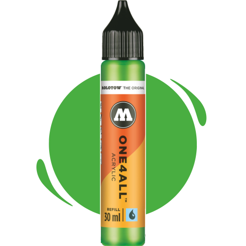Molotow Refill - One4All 222 KACAO77 UNIVERSES Green - 180ml.png