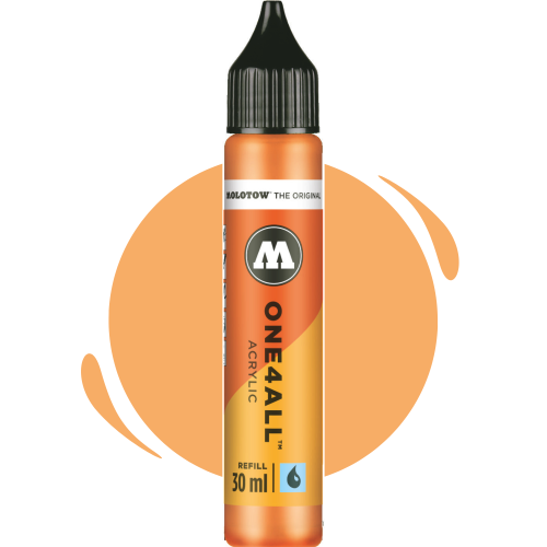 Molotow Refill - One4All 218 Neon Orange Fluorescent - 30ml.png