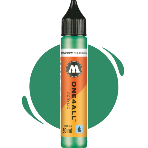 Molotow Refill - One4All 226 Metallic Light Green - 30ml.png