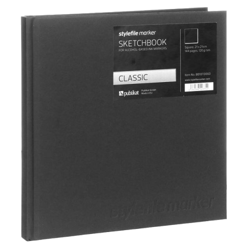 Stylefile Marker - Sketchbook Classic Kwadratowy 21 x 21 cm.png