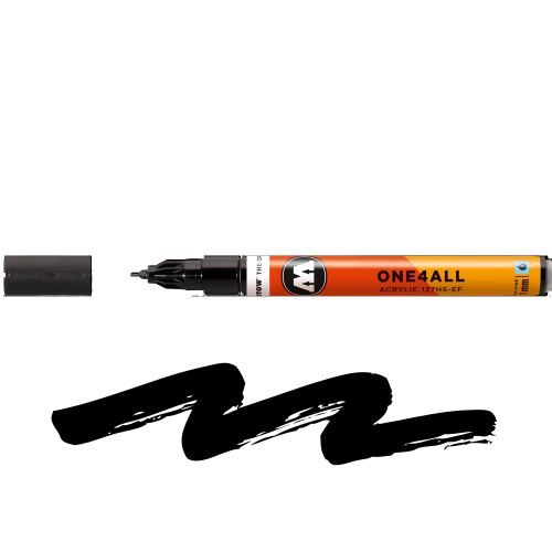 Molotow - Marker 127HS-EF Black - 1mm