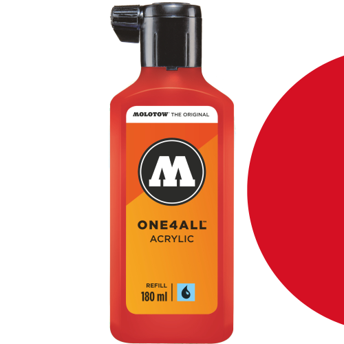 Molotow Refill - One4All 013 Traffic Red - 180ml.png