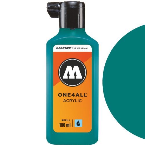 Molotow Refill - One4All 206 Lagoon Blue - 180ml.png