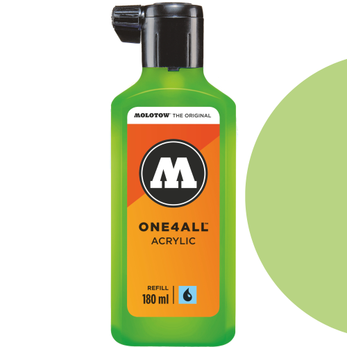 Molotow Refill - One4All 219 Neon Green Fluorescent - 180ml.png