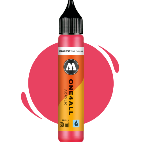 Molotow Refill - One4All 262 ANTISTATIK Neon Red Fluo - 30ml.png