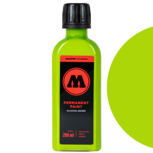Molotow Refill - Permanent Paint Cream Green - 200ml.png