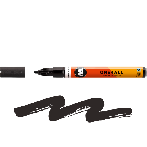 Molotow - One4All Marker 127HS - 180 Signal Black - 2mm.png