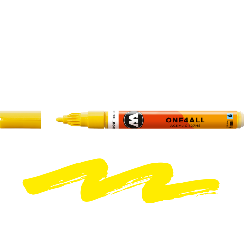 Molotow - One4All Marker 127HS - 006 Zinc Yellow - 2mm.png