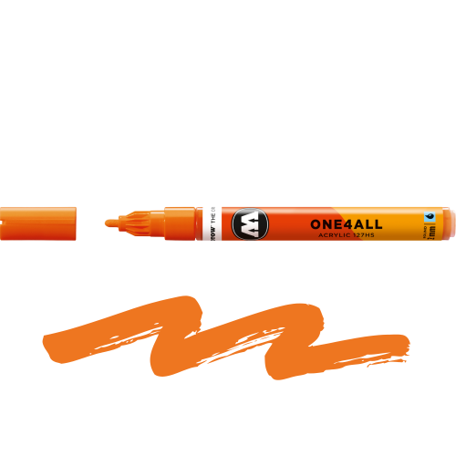Molotow - One4All Marker 127HS - 085 DARE Orange - 2mm.png