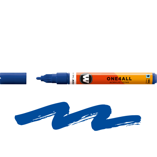 Molotow - One4All Marker 127HS - 204 True Blue - 2mm.png