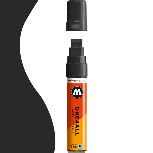 Molotow - One4All Marker 627HS - 180 Signal Black - 15m.png