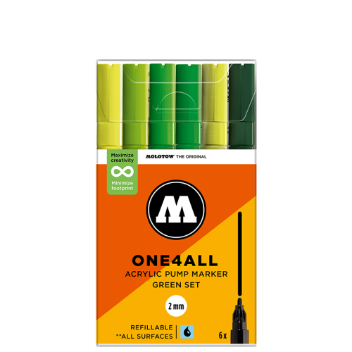 Molotow - One4All 127HS Green Set.png
