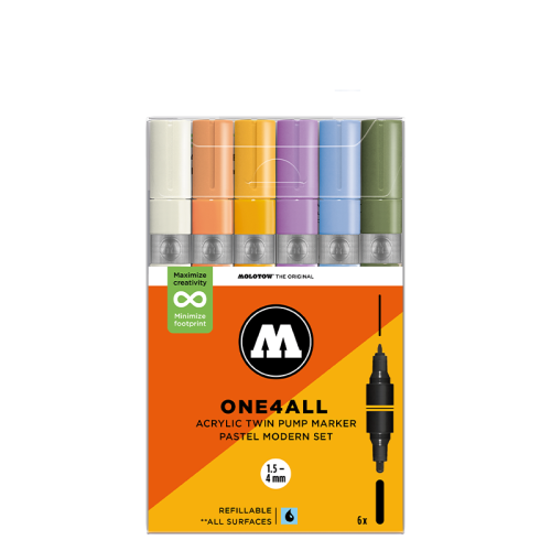 Molotow - One4All Acrylic TWIN Pastel Modern Set.png