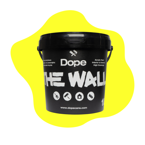 Dope The Wall - Emulsja Zewnętrzna Yellow - 1L.png