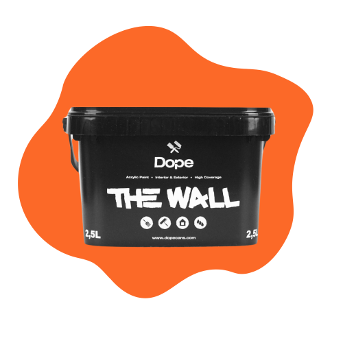 Dope The Wall - Emulsja Zewnętrzna Orange - 2,5L.png