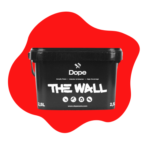 Dope The Wall - Emulsja Zewnętrzna Red - 2,5L.png