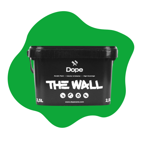Dope The Wall - Emulsja Zewnętrzna Green - 2,5L.png
