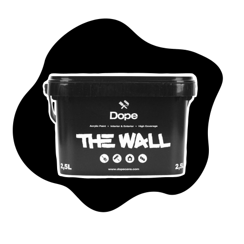 Dope The Wall - Emulsja Zewnętrzna Black - 2,5L.png