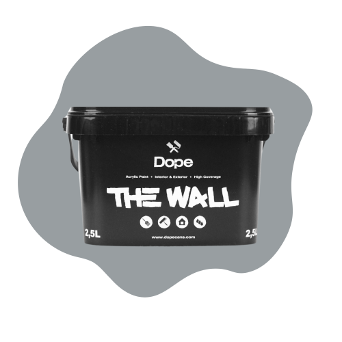 Dope The Wall - Emulsja Zewnętrzna Gray - 2,5L.png