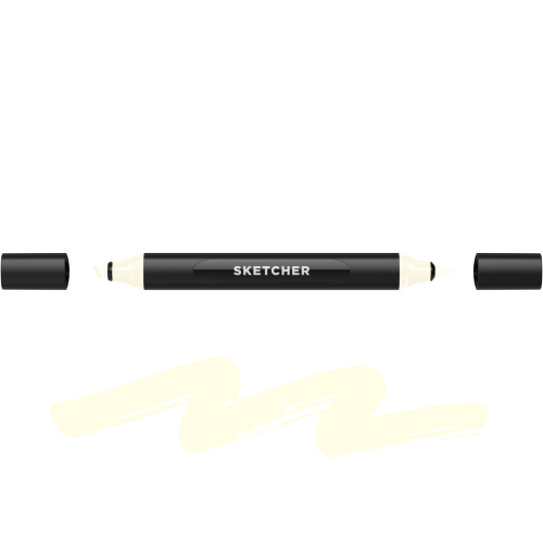 Molotow - Sketcher Pale Yellow Y005.png