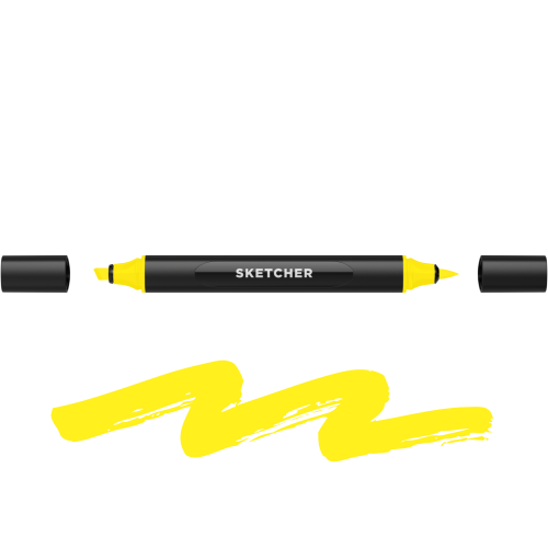 Molotow - Sketcher Yellow Y025.png