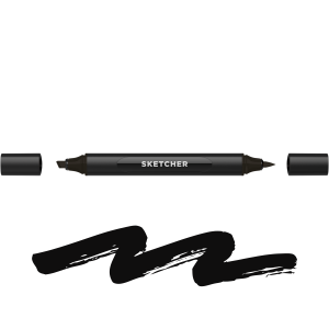 Molotow - Sketcher Black BL600