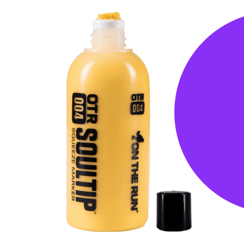 On The Run - OTR.004 Soultip Paint Squeeze Marker Violet - 12mm.png
