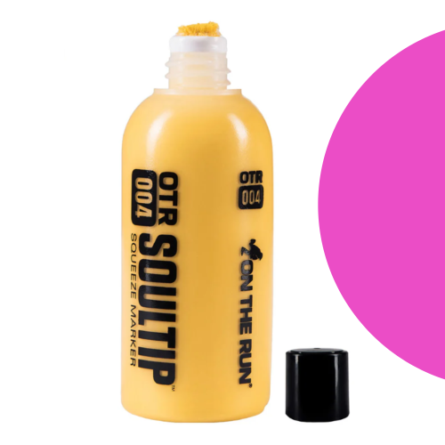 On The Run - OTR.004 Soultip Paint Squeeze Marker Hot Pink - 12mm.png