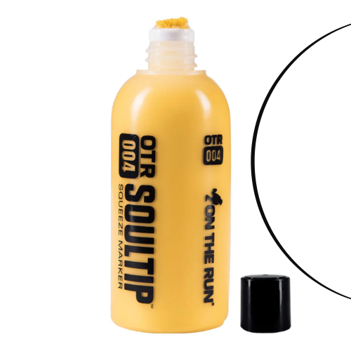On The Run - OTR.004 Soultip Paint Squeeze Marker White  - 12mm.png