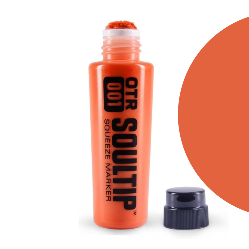 On The Run - OTR.001 Soultip Paint Squeeze Marker Signal Orange - 22mm.png