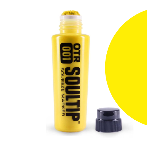 On The Run - OTR.001 Soultip Paint Squeeze Marker Yellow - 22mm.png