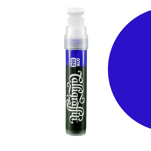 On The Run - OTR.084-C Calligraffiti Ink Marker Royal Blue - 20mm.png
