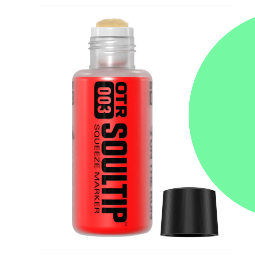 On The Run - OTR.003 Soultip Paint Squeeze Marker Green Pastel - 18mm.png