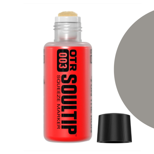 On The Run - OTR.003 Soultip Paint Squeeze Marker Stainless  Dirty Chrome - 18mm (1).png