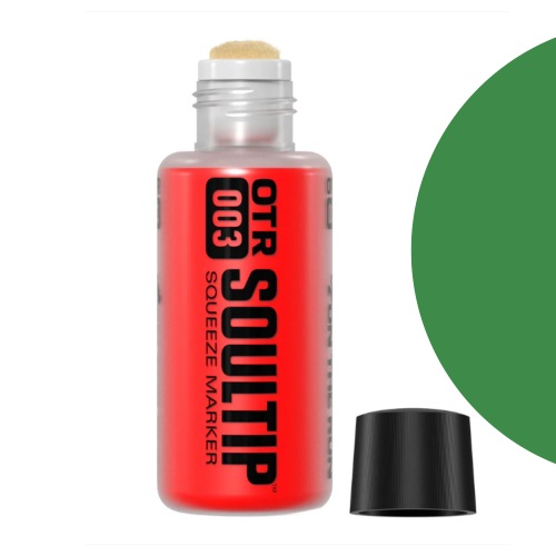 On The Run - OTR.003 Soultip Paint Squeeze Marker Green - 18mm.png