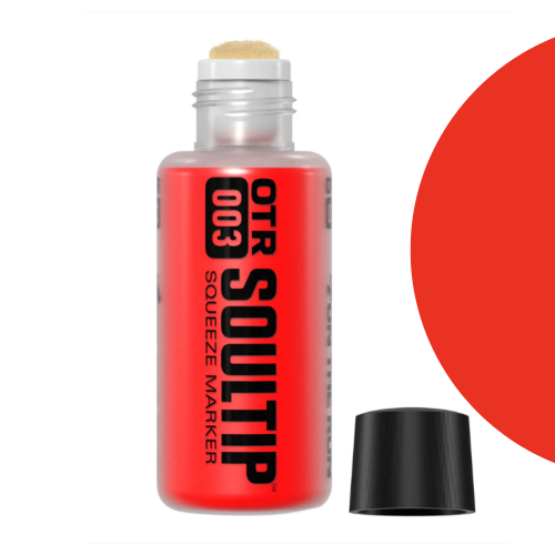 On The Run - OTR.003 Soultip Paint Squeeze Marker Blazing Red - 18mm.png