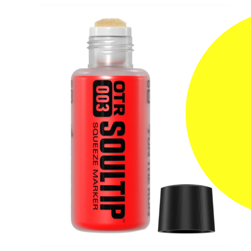 On The Run - OTR.003 Soultip Paint Squeeze Marker Yellow - 18mm.png